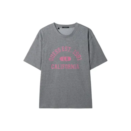 GUESS Серый Унисекс Футболка