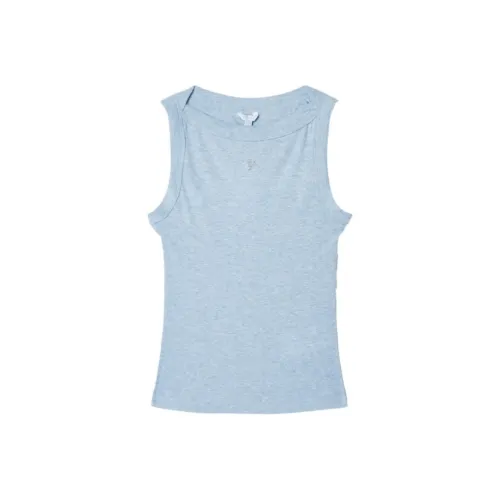 GUESS Светло-синие Женские Майки