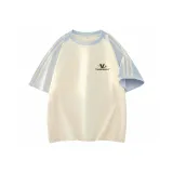 Абрикосовый и светло-синий