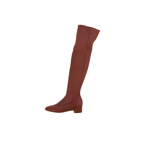 GUCCI Over The Knee Boots Женские Коричневый