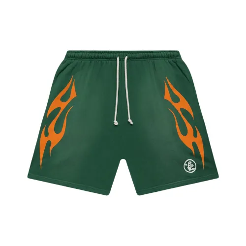Hellstar Повседневные шорты Мужские Зеленые