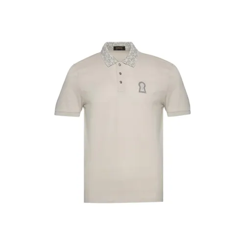 PP.GOLDEN Silver Gray Мужская Поло