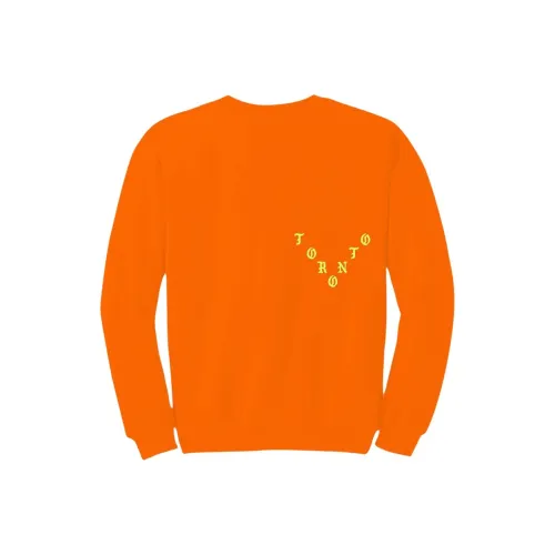 Канье Уэст Толстовка Мужской Оранжевый