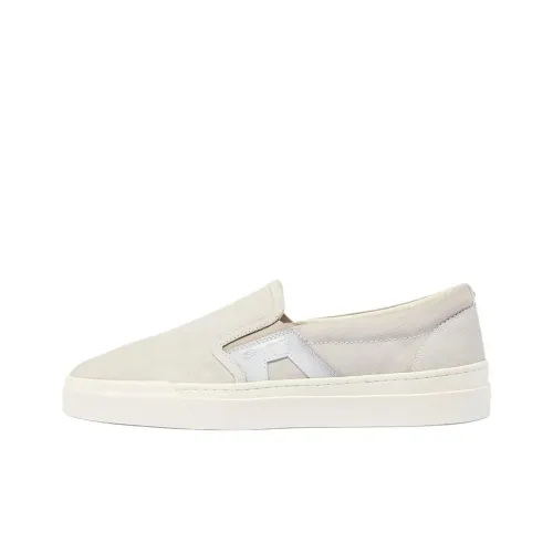 Santoni Мужские повседневные туфли Low Top Серый Белый Мужской