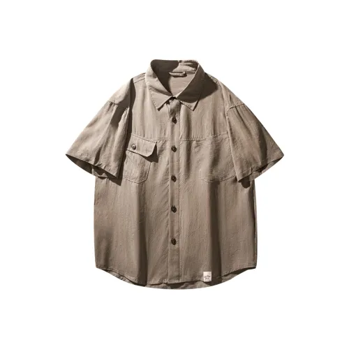 HZWH Кофе Мужские Рубашки