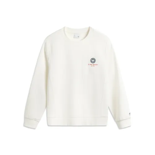 LINING Sports Life Collection Сливочный Женские Толстовки