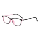 Розовый и черный двухцветный рамка