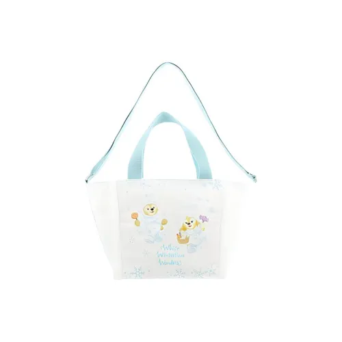 Disney Duffy и Friends Полиэстер Тоут Сумка Сумка для покупок Сумка через плечо Сумка Унисекс Белый