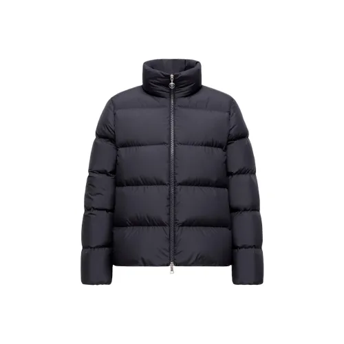 Moncler Mauzun Короткий пуховик пуховик женский морской синий