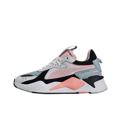 PUMA RS X Abrasion Resistant Низкий Топ Повседневная Обувь Женская Серый