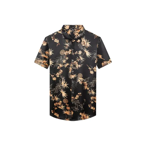 MH Черные Мужские Рубашки