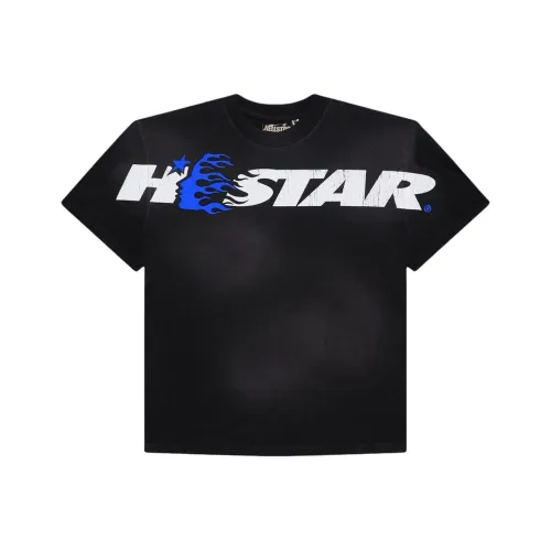 Hellstar Синий Мужская T-Рубашка