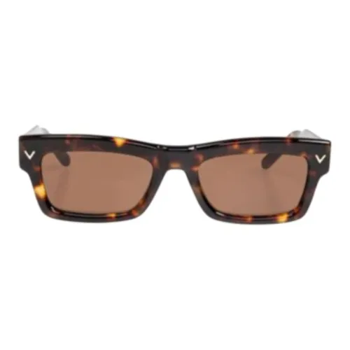 Valentino Ацетат Прямоугольные Солнцезащитные очки Мужские Черепаховый
