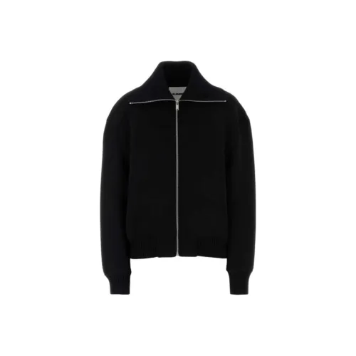 JIL SANDER Мужские черные куртки
