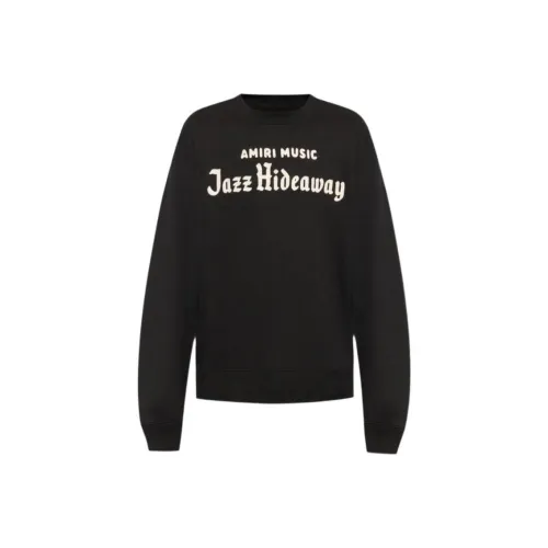 AMIRI Мужские черные свитшоты