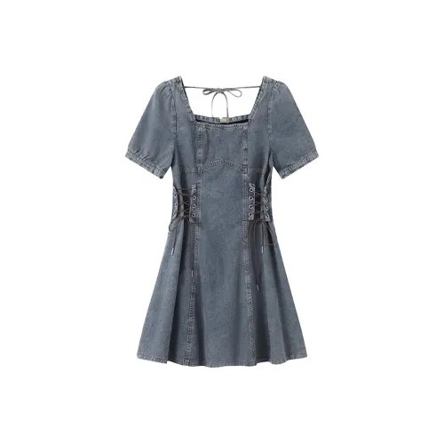 SYEEE WITH U Короткий рукав Платье Женское