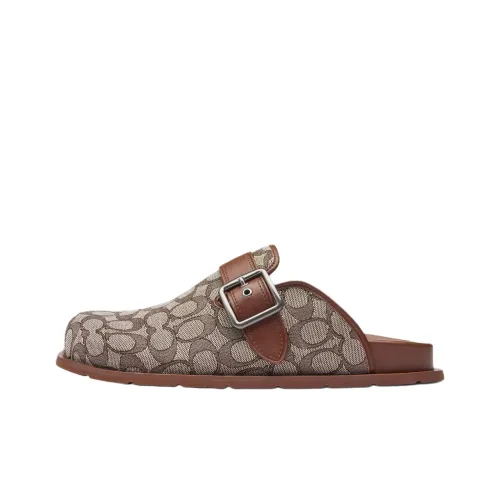 COACH Домашние тапочки Мужские Коричневые