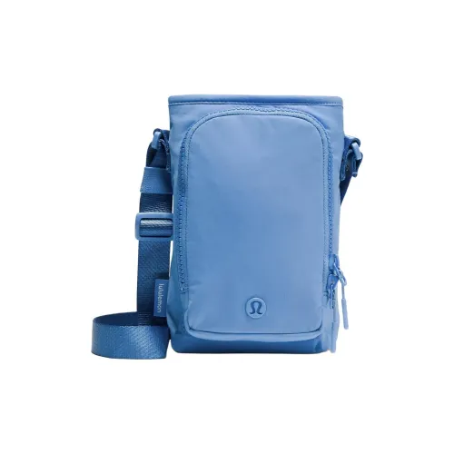 lululemon Нейлоновая сумка через плечо унисекс океан синий