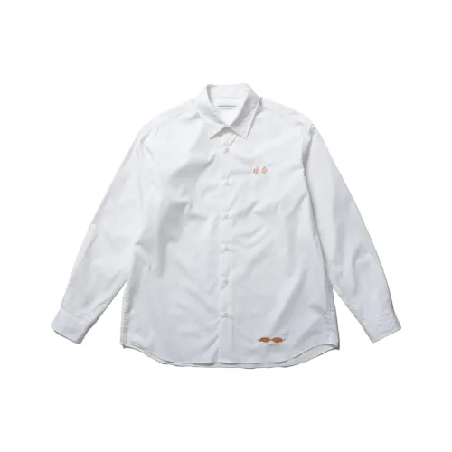 Uniform Experiment Takuro Tamayama Collaboration Белая Мужская Рубашка