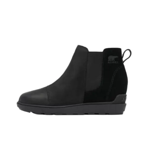 SOREL Evie II Короткий Челси Женские Черный