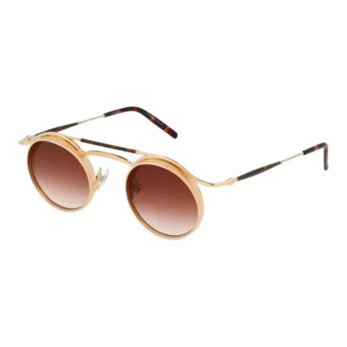 Matsuda Titanium Aviator Солнцезащитные очки Унисекс Gold