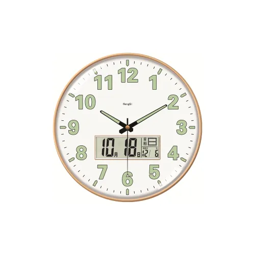 HENGQI Кварцевый механизм Стена Часы Унисекс