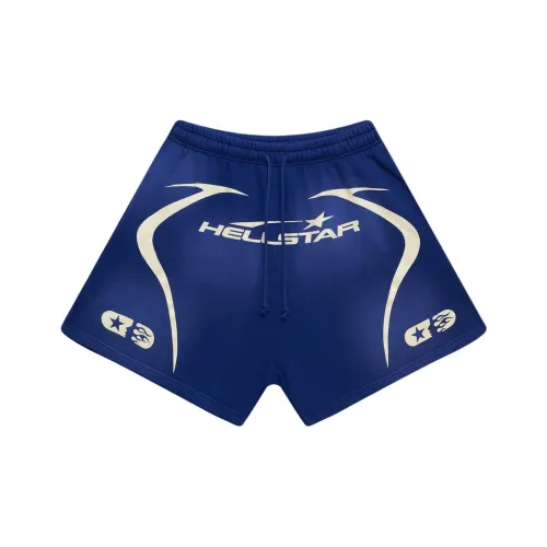 Hellstar Повседневные шорты Мужские Синие
