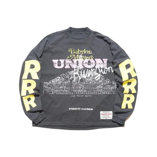 RRR 123 Винтажный Черный Мужская T-Рубашка