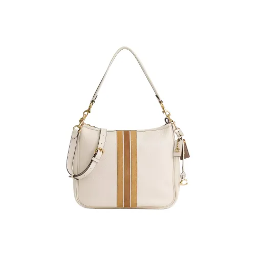 COACH Cary Кожа Сумка через плечо Женская Белая