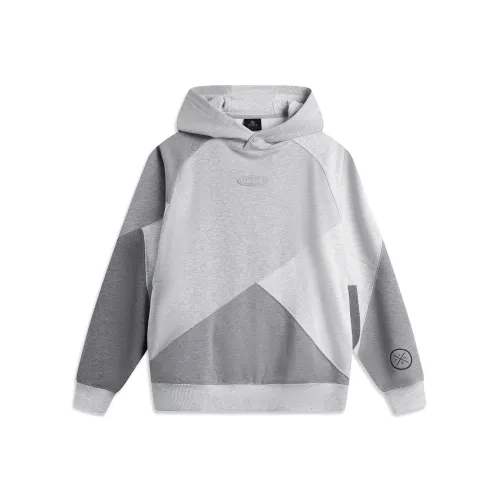LINING Фотиния Серый Пэчворк Мужские Толстовки
