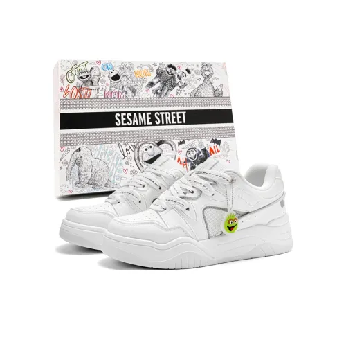 SESAME STREET Высота Увеличение Баланс Ударостойкость Легкий Дышащий Противоскользящий Скейтборд Кроссовки Унисекс