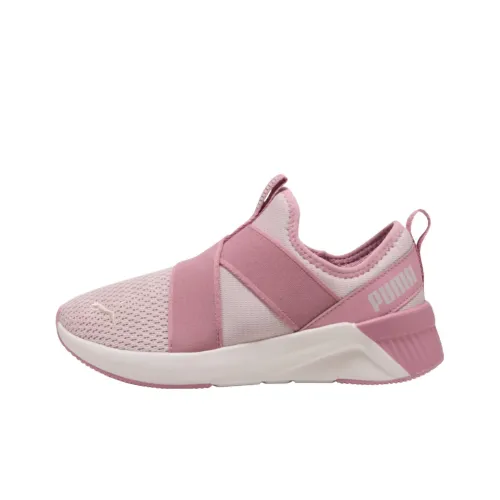 PUMA Softride Harli Устойчивые к истиранию Низкие Беговые кроссовки Женские Розовые