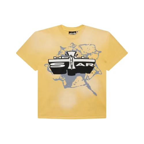 Hellstar Желтая Мужская Футболка