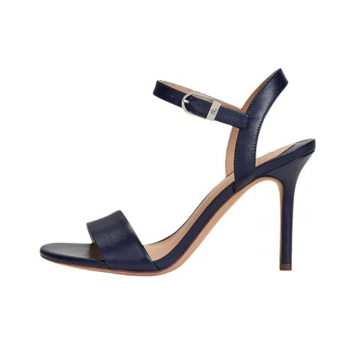 LAUREN RALPH LAUREN Gwen one Ремень Сандалии 9 см Женские Синий