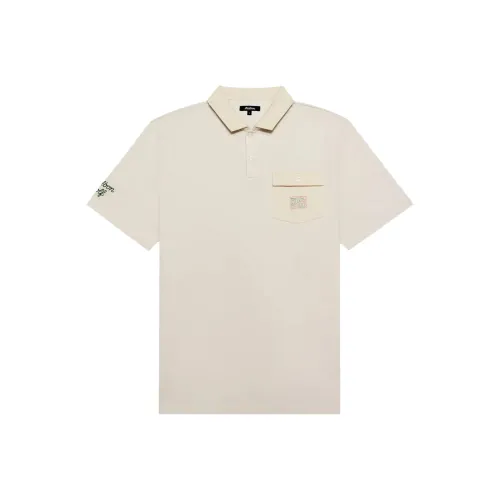 Malbon Golf Поло Мужское Айвори