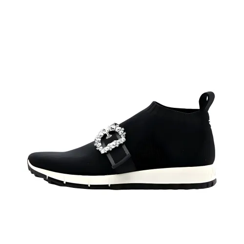 Jimmy Choo Cheri Oakland MID Топ Повседневная обувь Женская Черная