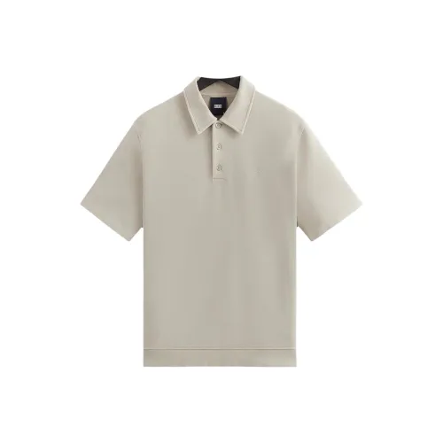 KITH x Graham Поло Мужское Светло-Серое