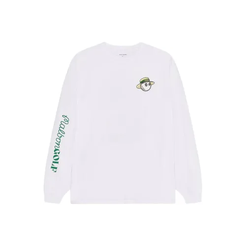 MALBON GOLF T-Рубашка Мужская Белая