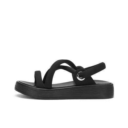 Hotwind One Ремешок Сандалии Женские Черные