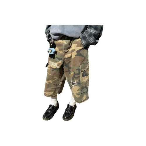 DAFK Джинсовые шорты Мужской Камуфляж