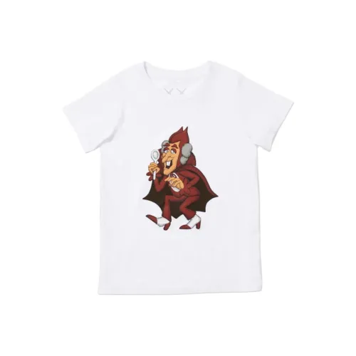 KAWS x Monsters Графский Chocula T Рубашка Белый Дети Возраст 3-7 лет