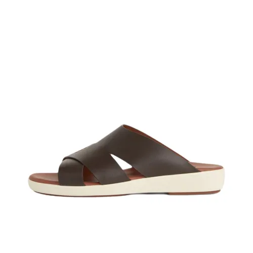 Loro Piana Слипоны Шоколад Мужской