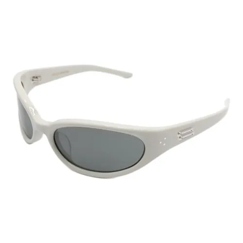 GENTLE MONSTER Металлический ацетат Кошачий глаз Солнцезащитные очки Женские Серый