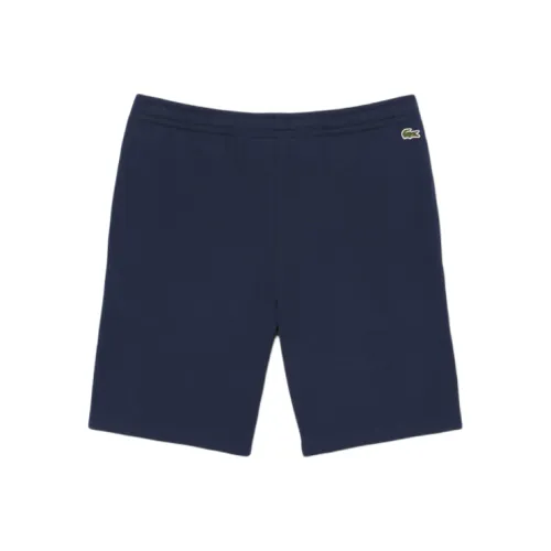 LACOSTE Комбинированный хлопок флис повседневные шорты мужские