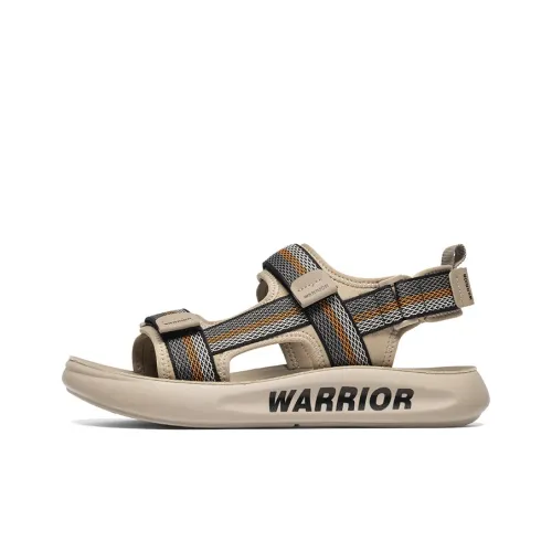 Warrior Пляжные сандалии Хаки Черный Серый Мужской
