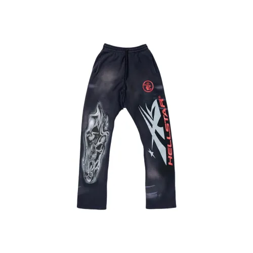 Hellstar Midnight Black Мужские Повседневные Штаны
