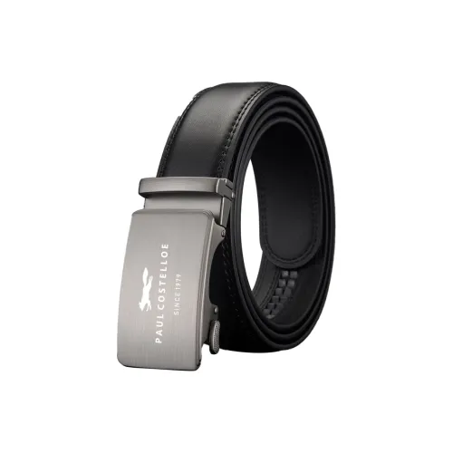PAUL COSTELLOE Ремни из ПУ (полиуретана) кожа унисекс ширина 3,5 см
