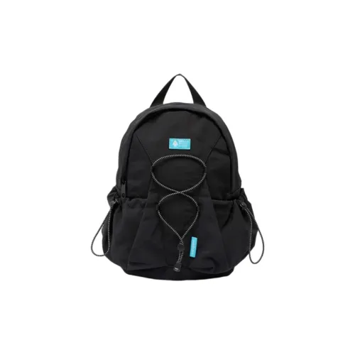 Three Blessings Нейлон Рюкзак Унисекс Черный Желтый