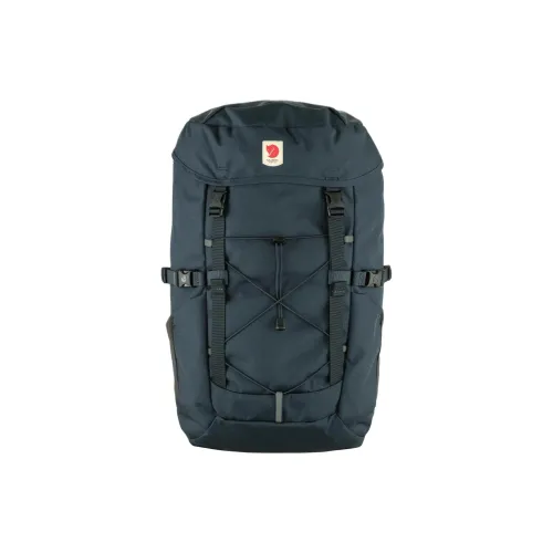 Fjallraven 26L Outdoor Backpack Bag Polyester Marine Blue Men's