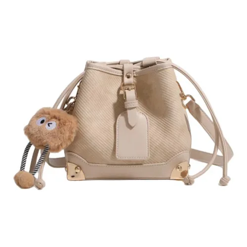 Bullrun Искусственная кожа Ведрообразная Подмышечная Сумка через плечо Сумка на плечо Женская Хаки